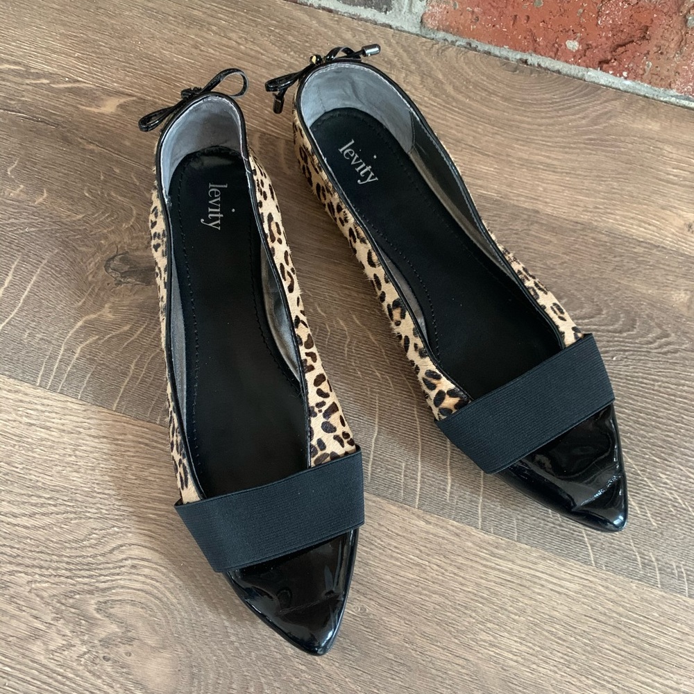 Levity Leopard Printed Flats